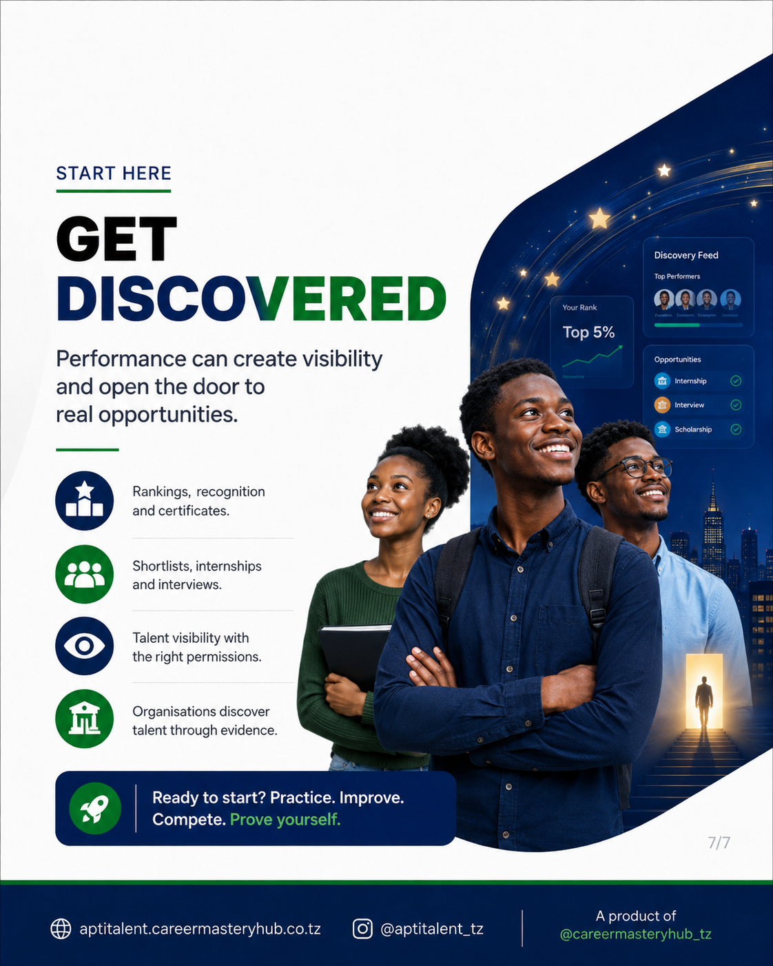 Get discovered